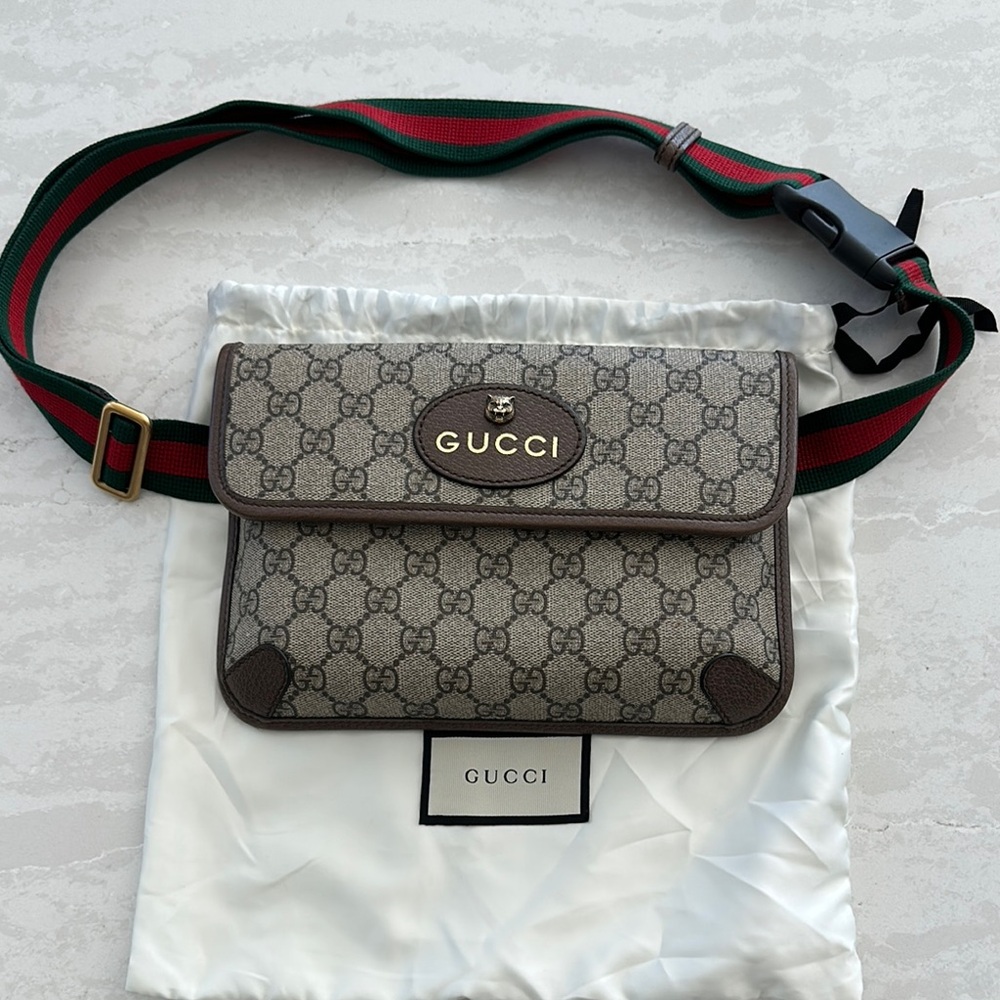 Gucci Monogram Crossbody Bag